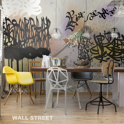 Фотообои в интерьере артикул The Secret Language 24, THE SECRET LANGUAGE, Wall street Фотообои в интерьере артикул The Secret Language 24, THE SECRET LANGUAGE, Wall street