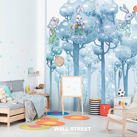 Фотообои в интерьере артикул Rabbit Room 7, RABBIT ROOM, Wall street Фотообои в интерьере артикул Rabbit Room 7, RABBIT ROOM, Wall street